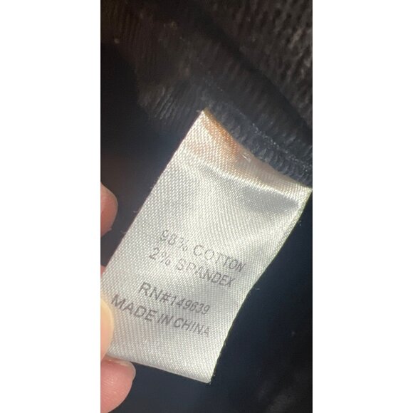 Preme Mens Black Distressed Jeans With Rhinestone Stripes 32W 32L Moto - Picture 4 of 10